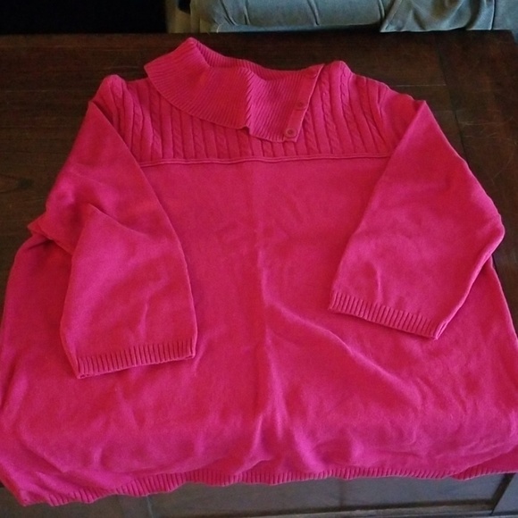 CJ Banks Sweaters - CJ Banks envelope collar sweater NWOT